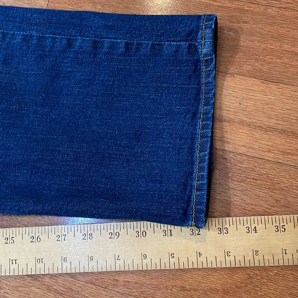 Banana Republic Men’s Jeans Tag Size 36 x 34 Five Pocket Blue Jean faded whisker - Picture 9 of 13